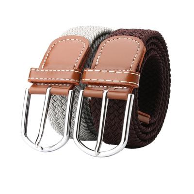 China Wholesale Customized Adult High Quality Polyester Knitted Weaving Elastic Braided Belt for sale