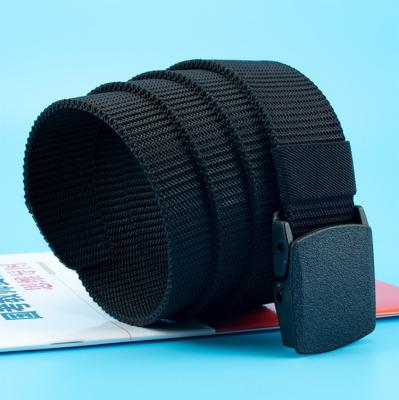 China Adult Competitive Price Customize Golf Adjustable Sports Nylon Tactical Belt For Men for sale