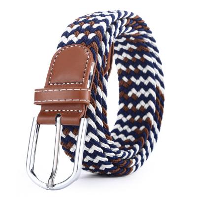 China Pin Buckles Elastic Braided Belt Adult Custom Adjustable Duty Duty Positioning Belt for sale