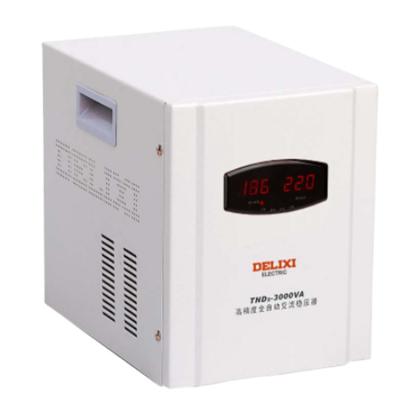 China High Accuracy Automatic Voltage Stabilizer 1KVA~30KVA Single Phase AC Voltage Stabilizer TND2 for sale