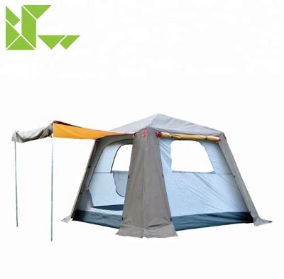 China High Quality Camping Tent 4-5 People Double Layers Waterproof Camping Tent for sale