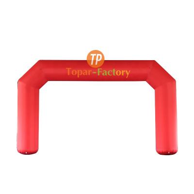 China Waterproof China Promotion Led Arch 5-Sides Advertising Inflatable Start Finish Line Sports Arch For Sale for sale