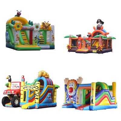 China Cheap Inflatable Fancy Wet Dry Nervous Room Bounce Game Environmental Protection Kid Bouncy Castle On Sale Kids for sale