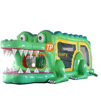 China Hot Selling Colorful Bigger Topar Bouncer Bouncy Castle Bounce Chamber And Slide-Environmental Protection Factory for sale