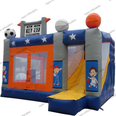 China Combined Environmental Protection Fun High Quality Inflatable Bouncy Castle Bounce House Inflatable Outdoor Water Slide On Sale for sale