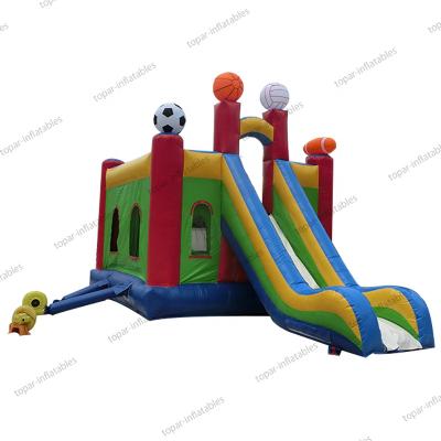 China Environmental Protection Factory Outdoor Game Jumper Inflatable Bouncer Slide For Sale High Quality for sale