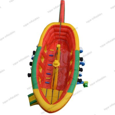 China Environmental Protection China Small Inflatable Castle Pirate Ship Commercial Slide Bounce House For Kid for sale