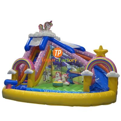 China Environmental Protection Customizable Kids Bouncy Castle Inflatable Jumping Water Park For Sale for sale