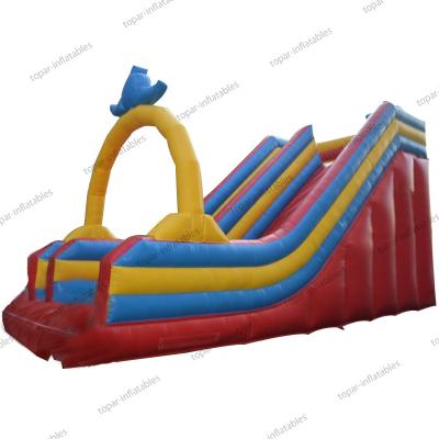 China Environmental Protection Arch Guangzhou Castle Commercial Bouncy Adult Inflatable Water Slide For Sale for sale