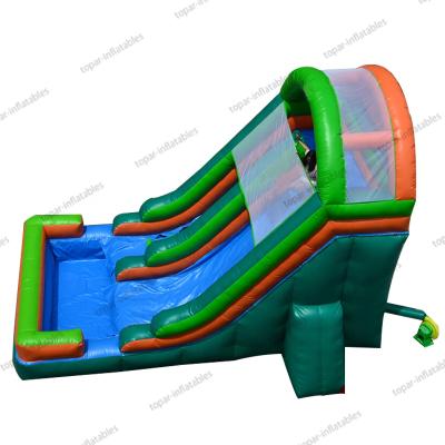 China New environmental protection industrial used inflatable bouncer grades commercial blow up water slides for sale for sale