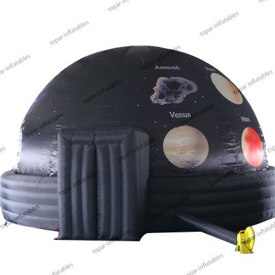 China 2021 6m 100% Inflatable Astronomy 360 Projection Dome Tent For Education for sale