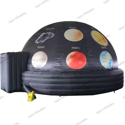 China 100% New China Blackout Diy Price Inflate Inflatable Projection Planetarium Dome Manufacturers For Sale for sale