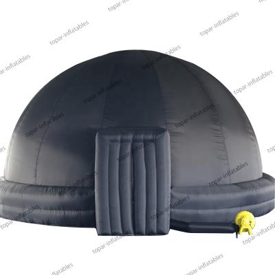 China 100% Blackout Factory Folding Observatory Domo Inflable Portable Inflatable Planetarium Dome Tent For School for sale