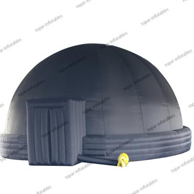 China 100% wholesale blackout school customized size inflatable air view planetarium dome for sale for sale