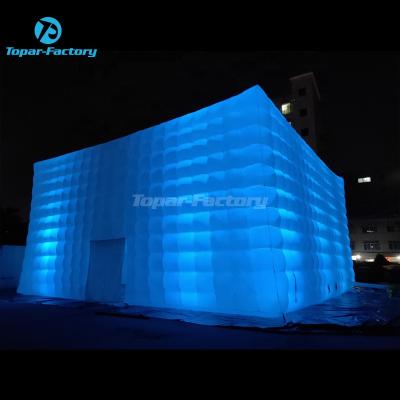 China Environmental Protection Comercial Inflatable Bar Event Outdoor Led Inflatable Tents For Wedding for sale