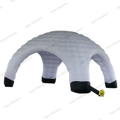 China Hot Sale Environmental Protection Small B2B Outdoor Waterproof Spider Camping Inflatable Tent For Event for sale