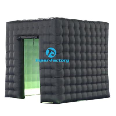 China Environmental protection factory portable graphite inflatable cube fence photo booth for sale for sale