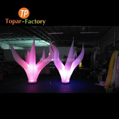 China High Quality Environmental Protection Topar-Plant Grass Air Plants Inflatable Seaweed Water Sea Plant With Led Light for sale