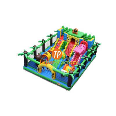 China Environmental Protection China Commercial Inflatable Water Slide For Big Room Cheap Jumper Bouncy Jump Castle Bounce Bouncer Kid Big for sale