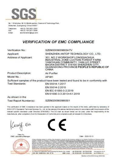 CE - Shenzhen Antop Technology Co., Ltd.