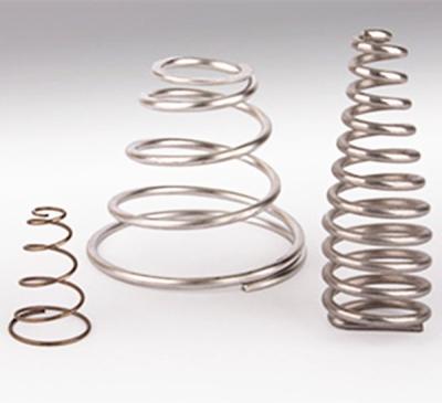 China Custom Conical Large Coil Coil Stainless Steel Compression Spring for sale