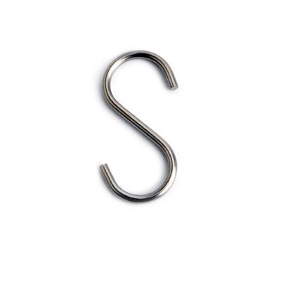 China Multifunctional Coil Stainless Steel S-Shaped Hook Household Hooks for sale