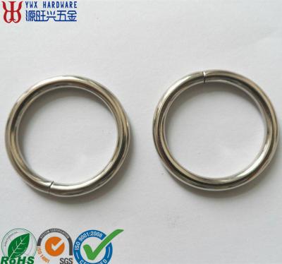 China O Ring Women Bag Polishing Welded Round Stainless Steel Wire Metal O Ring for sale