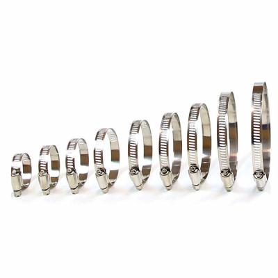 China Apartment ; Leaf ; Plate 304 Stainless Steel Hose Clam German Hose Clamps for Water Pipe, Tube, Trachea Pipe Clamp for sale