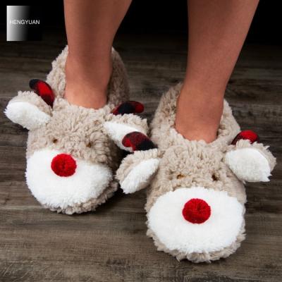 China Women Fuzzy Fluffy Furry Comfortable Slippers from Availavble Hengyuan for sale