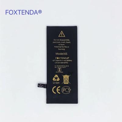 China Cell Phone Higher Capacity AAA Grade Li Ion Replacement Battery Mobile Phone Battery For iPhone 6S for sale