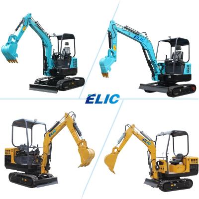 China Small Contruction site hot sale! Different tonnage small crawler excavator for home engine power mini taillss digger for sale