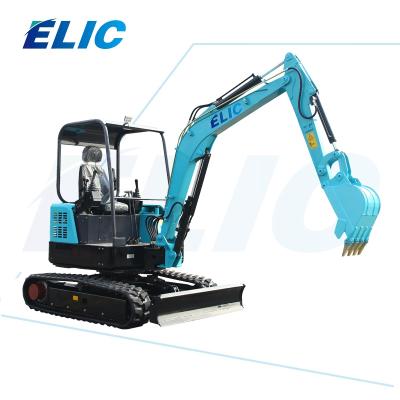 China Small ambient Construction site! 1-3 Ton Small Bagger Mini Digger Earthmoving Machinery Excavators For Farm Garden for sale