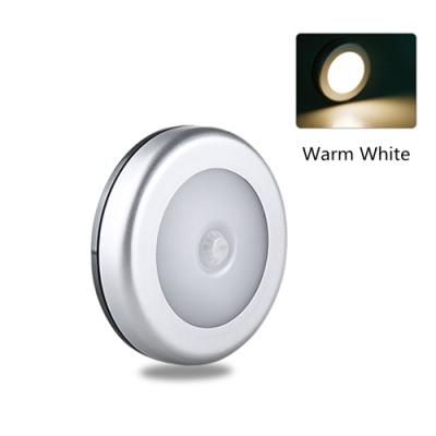 China Modern Motion Sensor 1 PC Led Cabinet Indoor Magnetic Battery Operated Light with Sticker for Washroom Bathroom Bedroom Corridor for sale