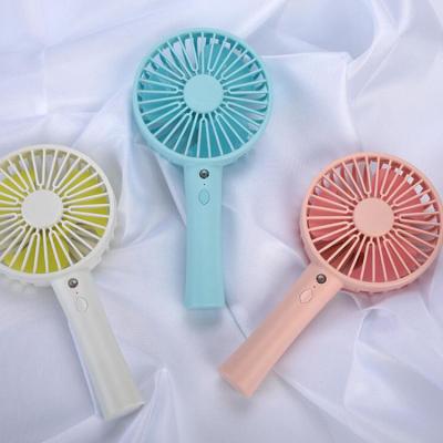 China Lighted 2020 Amazon Hot Sale Muti-functional Mini Mirror Rechargeable Led Fan Lights for sale