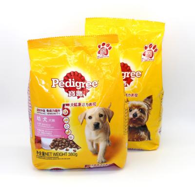 China Security Custom Printed 1kg 2kg 4kg 20kg Cat Pet Food Packaging Bag Dog Food Treat Packaging Plastic Bag Zipper Lock Bags for sale