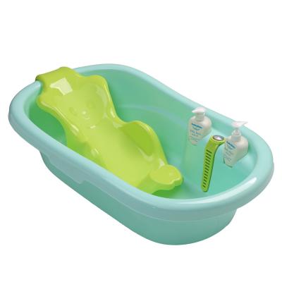 China Baby Bathing Good Plastic Baby Tub Set Thermo Sensitive Tub For Kids Bath Tub With Thermometer for sale