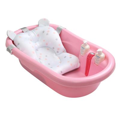 China Baby Bathing Baby Tub With Heat Meter , Plastic Baby Basin Kids Bowl With Bed Bath for sale