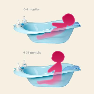 China Baby Bathing New Type Kids Safety PP Colorful Cheap Plastic Baby Bath Tub For Sale for sale