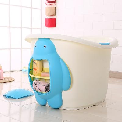 China Baby Bathing Baby Tub Children Safety Colorful Comfortable Thick Plastic Bathtub for sale