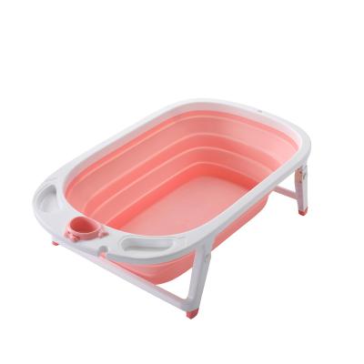 China Baby Bathing Baby Tub Sturdy / Foldable Portable Baby Bath Tub for sale