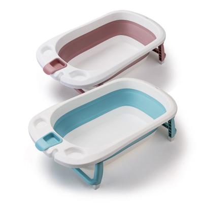 China Baby Bathing Eco - Friendly Foldable Baby Bathtub / Cheap Folding Baby Bathtub for sale