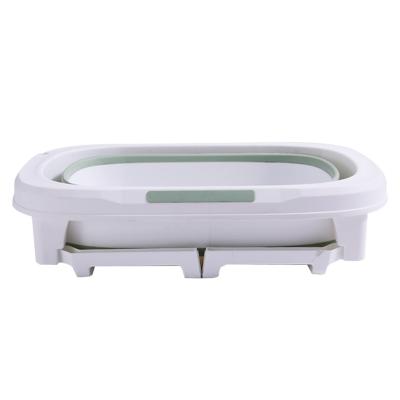 China Baby Bathing 2019 New Arrive Wholesale Plastic Folding Baby Bathtub for sale