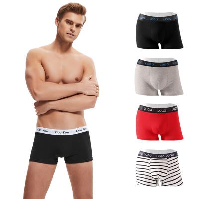 China Antibacterial factory new OEM cotton briefs men's underwear custom logo antibacterial pure men's underwear custom for sale