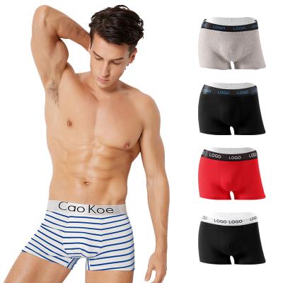 China Wholesale Antibacterial Antibacterial Mens Boxer Briefs Custom Boxer Briefs Custom Boxer Briefs Custom Mens Underwear Stripe Boxer Briefs for sale