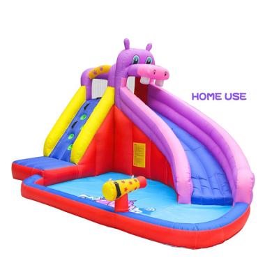 China Popular Colorful Indoor Small Kids Inflatable Slide Set For Home Use Customized Size for sale