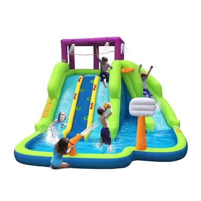 China Funny Multifunctional Water Slide Kids Inflatable Equipment Customized Size for sale