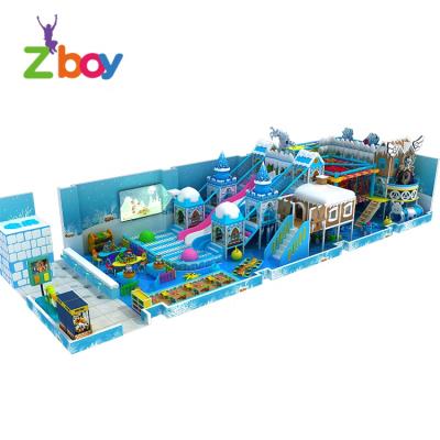 China Commercial Soft Plastic Kids Play Castle Theme Playground Indoor Playground Equipment For Sale for sale