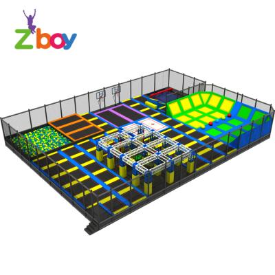 China With Protective Net Zboy Customized Small Yard Indoor Trampoline For Kids for sale