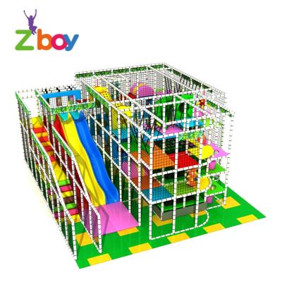 China Plastic Playground Used Indoor Playground Soft Play Equipment For Sale for sale