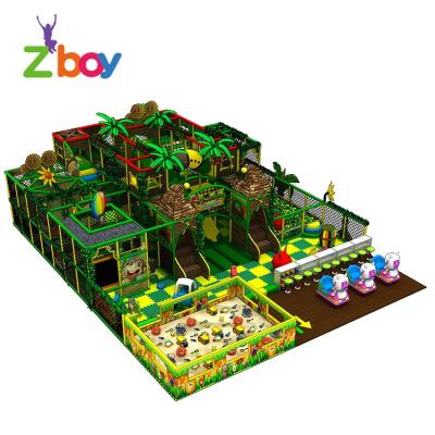 China 2020 Plastic Playground New Design Used Forest Series Kids Soft Indoor Commercial Playground for sale